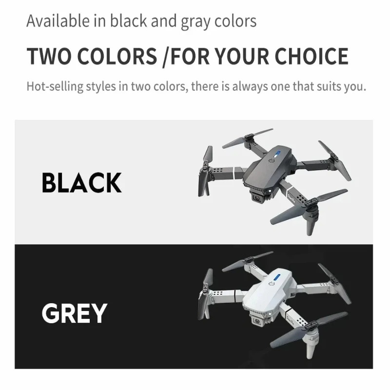 E88 Mini Drone 4K HD Camera Wi - Drone Kit Tricopter ulasan dan harga