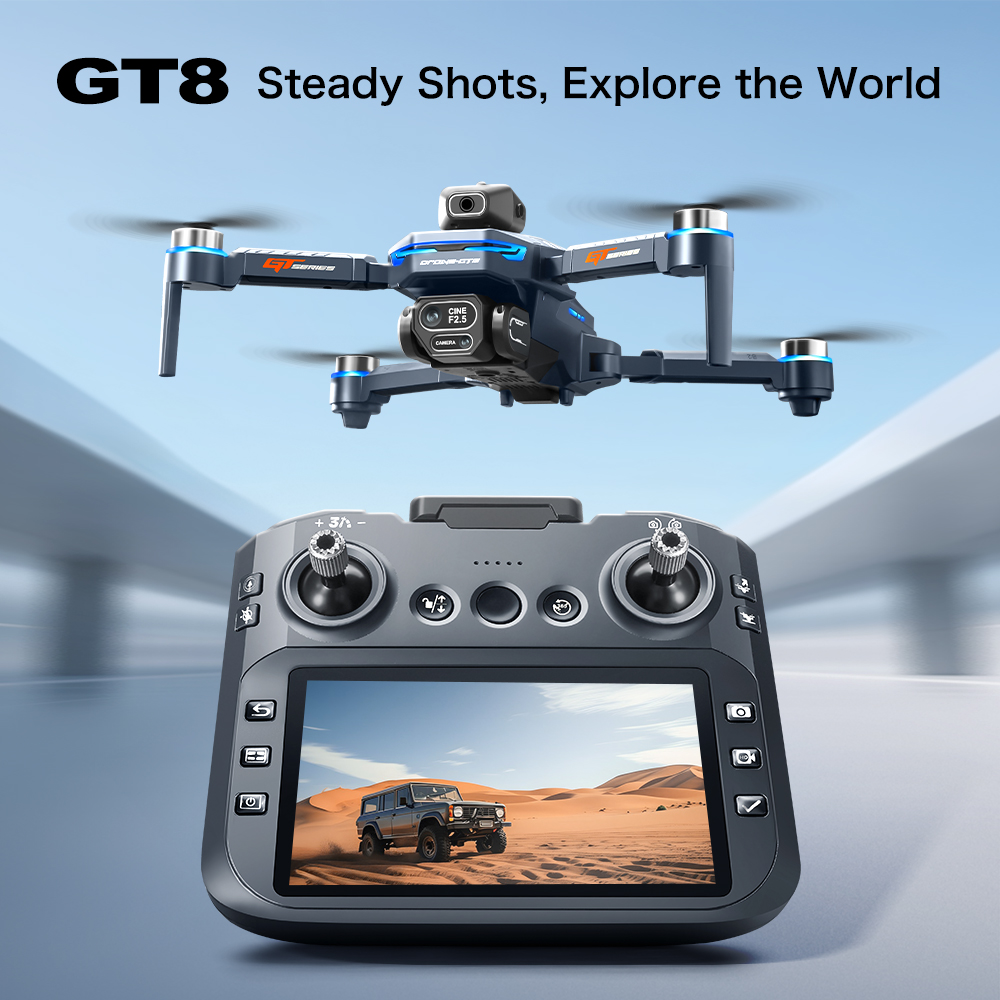 GT8 Max Foldable Drone 8K HD P - Drone Kit Professional ulasan dan harga